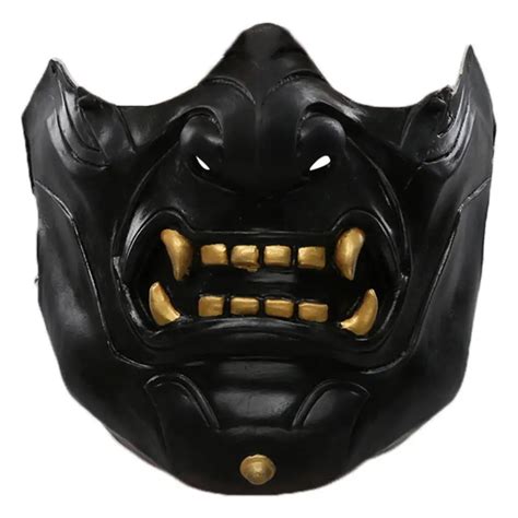 Game Ghost Of Tsushima Mask Cosplay Latex Masks Masquerade Halloween ...