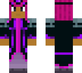 Minecraft dungeons splendid robe /girl evoker | Minecraft Skin