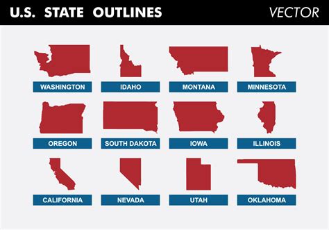 Oregon Outline Vector at Vectorified.com | Collection of Oregon Outline Vector free for personal use