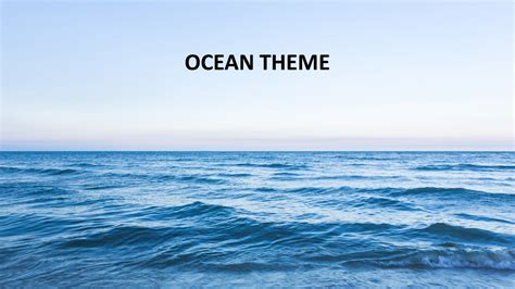 Ocean Themed Powerpoint Templates Free