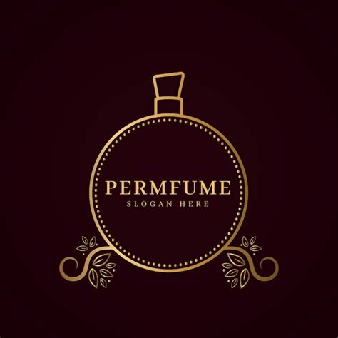 Luxury perfume logo concept | Free Vector