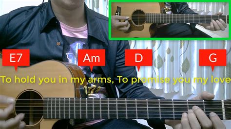 Westlife - My love Guitar tutorial + chord, #guitarmylove - YouTube