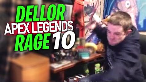 DELLOR APEX LEGENDS RAGE COMPILATION 10 | Rage, Legend, Apex