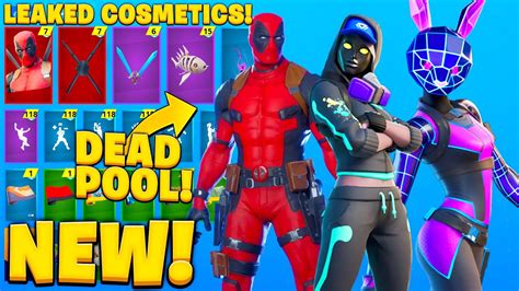 *NEW* Leaked Fortnite Skins & Emotes..! *DEADPOOL* (CHAPTER 2 SEASON 2) - YouTube