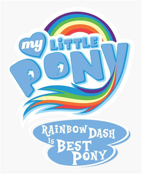 Fanart Mlp Rainbow Dash - Logo My Little Pony, HD Png Download , Transparent Png Image - PNGitem