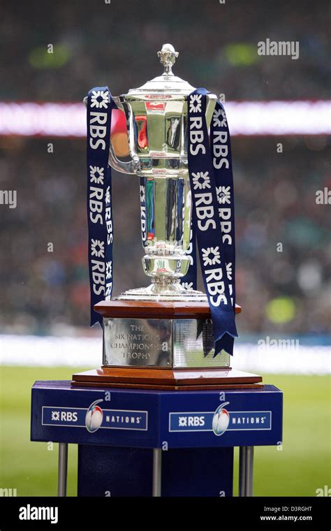 Six nations rugby france trophy hi-res stock photography and images - Alamy