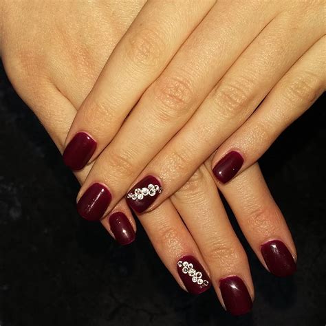 24+ Dark Red Nail Art Designs , Ideas | Design Trends - Premium PSD, Vector Downloads