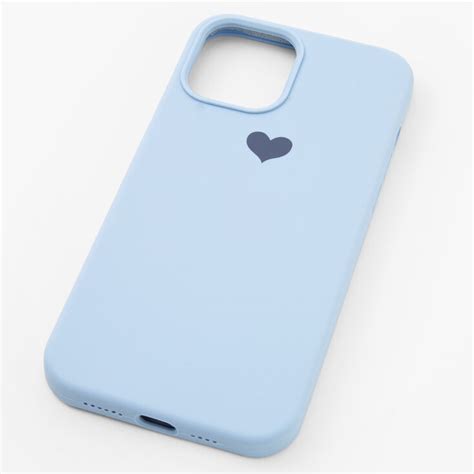 Baby Blue Heart Phone Case - Fits iPhone 12 Pro Max | Claire's US