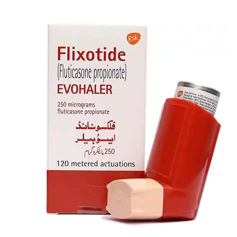 Flixotide 250 mcg Inhaler Uses, Side effects & Prices in Pakistan