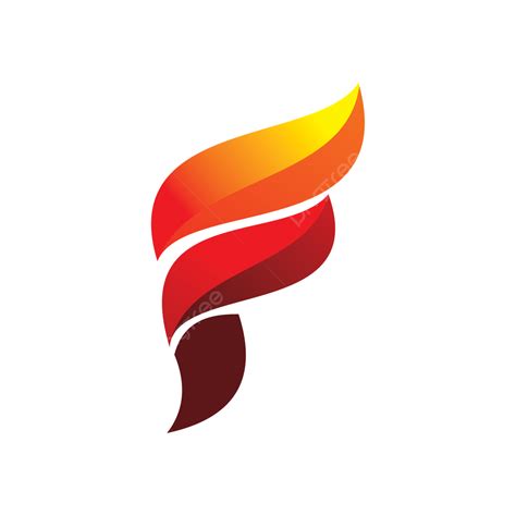 Unique Fiery Letter F Logo Design, F, Logo, Design PNG and Vector with Transparent Background ...