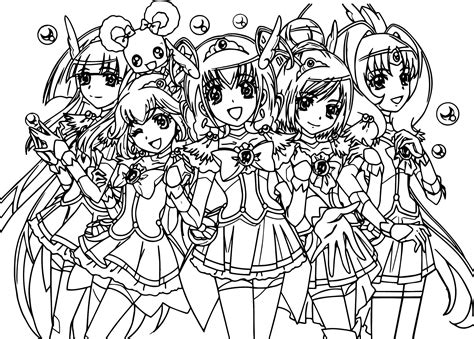 Glitter Force Coloring Pages - Best Coloring Pages For Kids