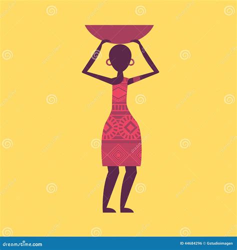 African culture stock vector. Illustration of textile - 44684296