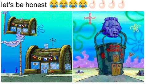 Chum Bucket Meme : 25 Best Memes About Krusty Krab Chum Bucket Meme ...