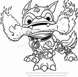 Disegni Da Colorare Skylander Trap Team  Coloring Image sketch template