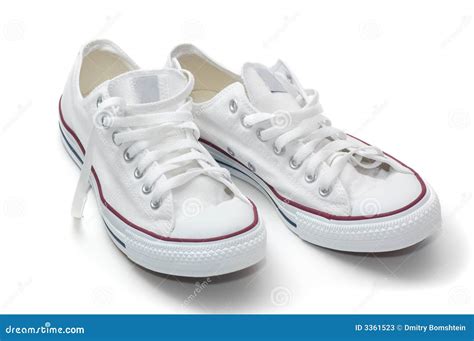 White sport shoes stock image. Image of mans, sport, boot - 3361523