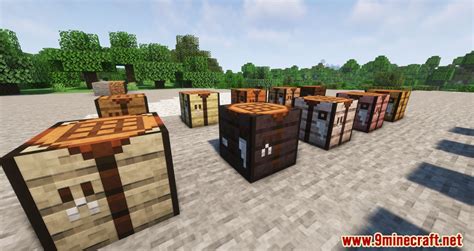 More Crafting Tables Mod (1.19.2, 1.18.2) - More Variants for The Ultimate Block - Mc-Mod.Net