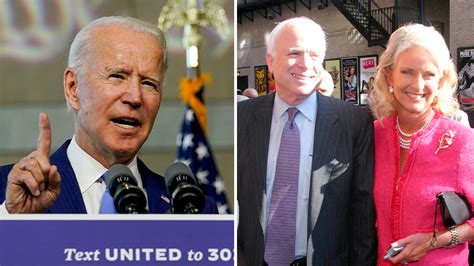 Joe Biden Gets Formal POTUS Endorsement From John McCain's Widow