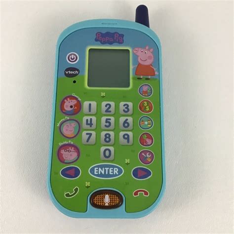 Vtech Peppa Pig Let's Chat Learning Phone Numbers Counting - Etsy UK