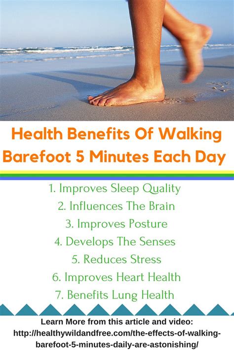 Walking barefoot is tremendously valuable for health and well-being but ...