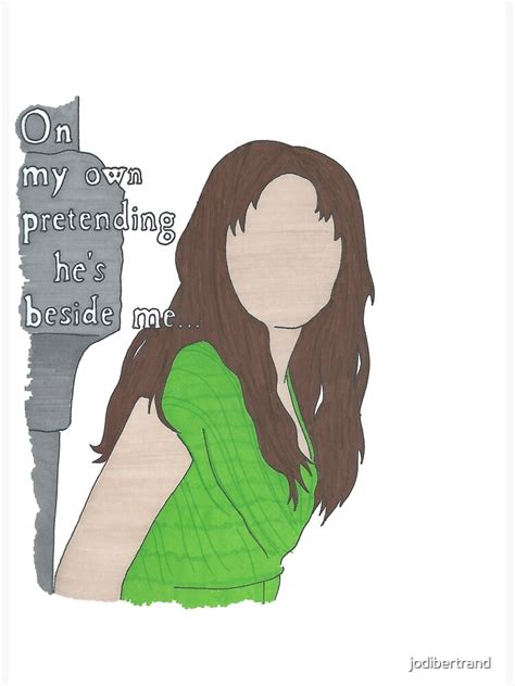 "Eponine- On My Own" Canvas Print for Sale by jodibertrand | Redbubble