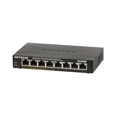 NETGEAR 8PT UNMANAGED POE SWITCH - Voxiscom