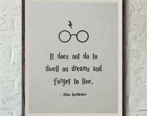 Printable Harry Potter/dumbledore Quote Letterpress Inspired - Etsy