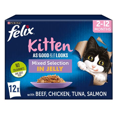 FELIX® As Good As it Looks Kitten Wet Cat Food | Purina