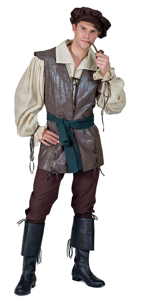 Deluxe Medieval Peasant Adult Costume - Walmart.com