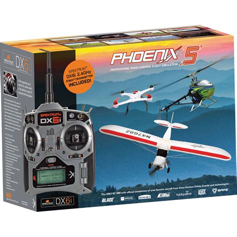 Phoenix R/C Pro Simulator V5.0 with DX4e Transmitter RTM50R6630