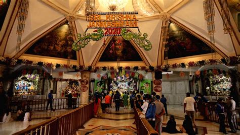 Krishna Janmashtami celebrations at ISKCON Temple