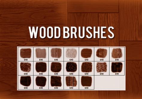 Wood Brushes - Free Photoshop Brushes at Brusheezy!