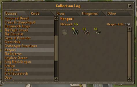 Loot from 4 months of Hespori : r/2007scape