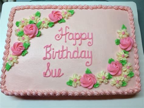 Happy Birthday Sue! - Cakes by Donna Harris | Facebook