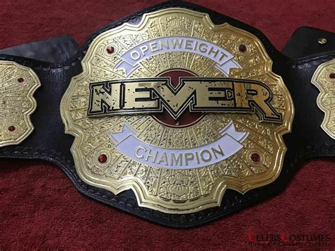 NEVER Openweight Championship Belt | NEVER Red Openweight Title ...