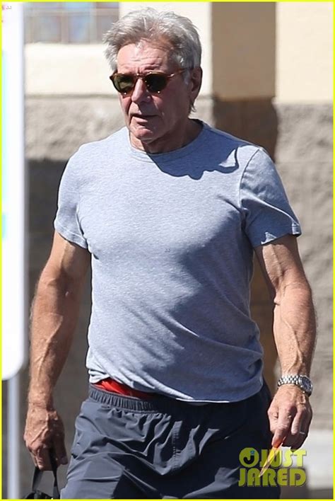 Photo: harrison ford shows some muscle while running errands 01 | Photo ...