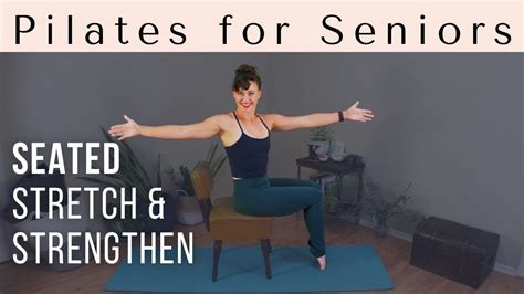 Seated Pilates for Seniors | 10 Minute Chair Pilates - YouTube