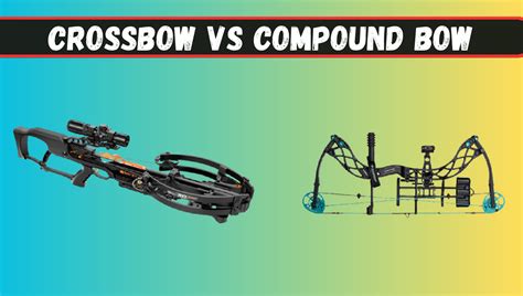Crossbow Vs Compound Bow - Which is Best For You?