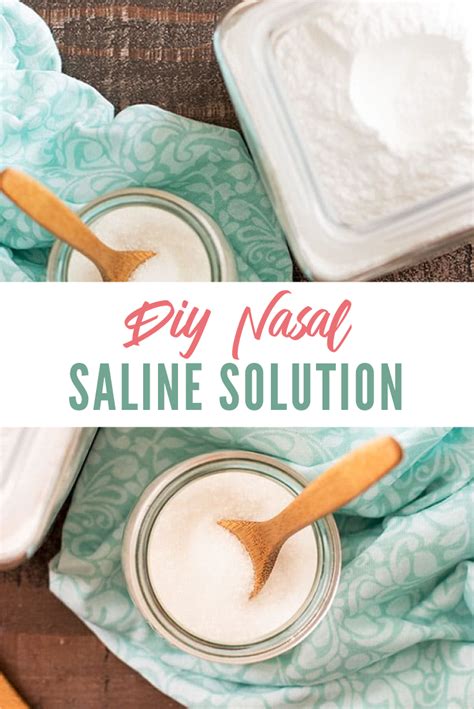 DIY Nasal Saline Solution - Don't Waste the Crumbs | Allergy free recipes, Saline solution, Diy ...