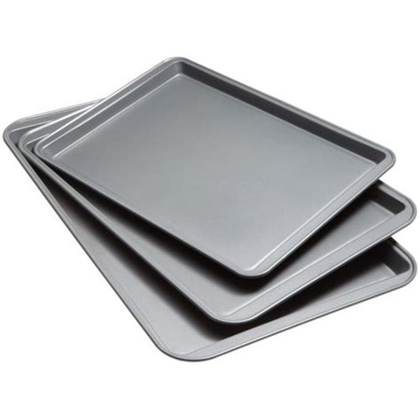 Goodcook Nonstick Bakeware Cookie Sheets- Set of 3 - Heather Lucille's ...