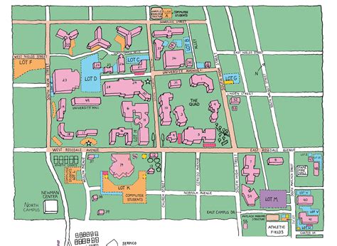 West Chester University Campus Map Pdf - United States Map