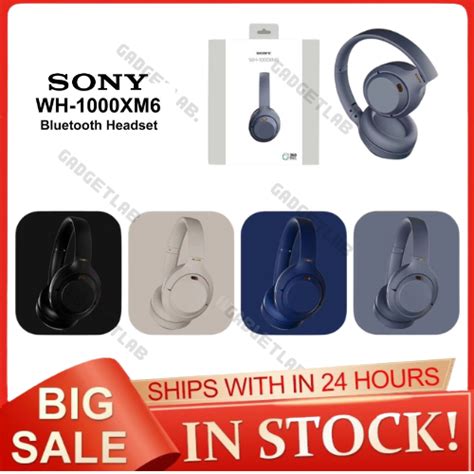 Sony WH-1000XM6 Wireless Bluetooth Noise Canceling Headphones Bluetooth 5.0 Headphones with Mic ...