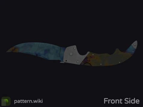 Falchion Knife | Case Hardened - pattern.wiki