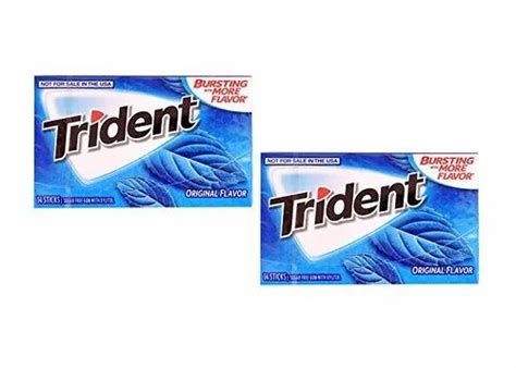 Trident Chewing Gum - Original Flavors - 14 Stick Pack at Rs 150/piece | Zaveri Bazar | Mumbai ...