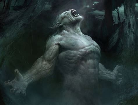 Werewolf Transformation by Antonio Jose Manzanedo - Artvee