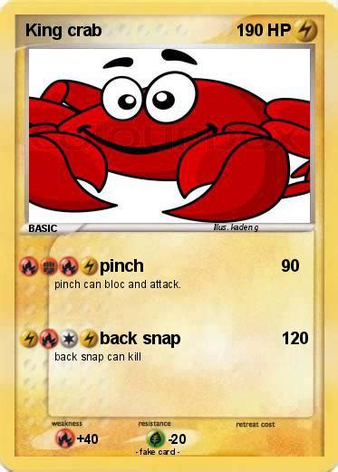 Pokémon King crab 4 4 - pinch - My Pokemon Card