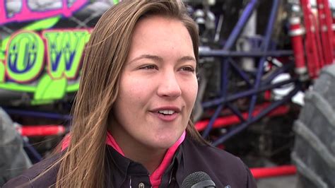 Top female monster truck driver shows off her moves in Oakland - ABC7 ...