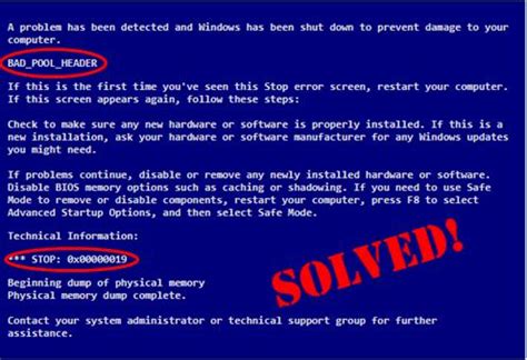 0x00000019 Bad Pool Header in Windows 10/8/7 [SOLVED] - Driver Easy