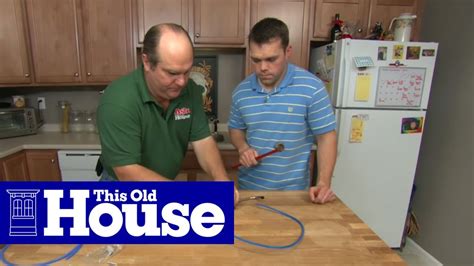 How to Install a Water Filter With A Separate Faucet | This Old House