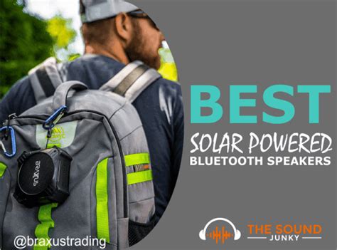 6 Best Solar Powered Bluetooth Speakers In 2022 (Waterproof Options)