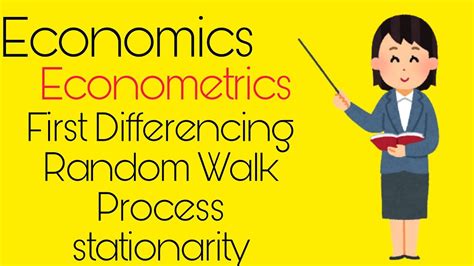 Random Walk Process |First Differencing |Stationarity |Econometrics # ...